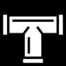 tee pipe icon