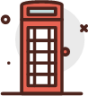 telephone cabin icon