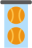 tennis ballsset icon