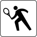 tennis court icon