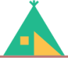 tent camp icon