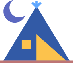 tent night icon