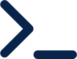 terminal line development icon