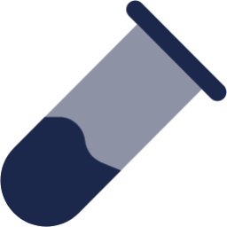 Test Tube Minimalistic icon