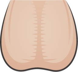 testicles (plain) emoji