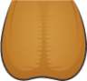 testicles (yellow) emoji