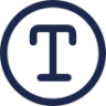 Text Circle icon