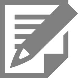 text editor symbolic icon