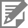 text editor symbolic icon