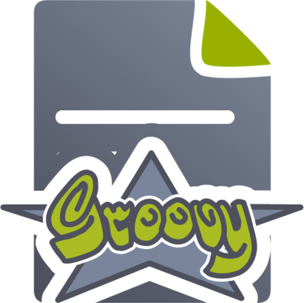 text groovy icon