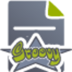 text groovy icon