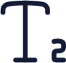 text subscript icon