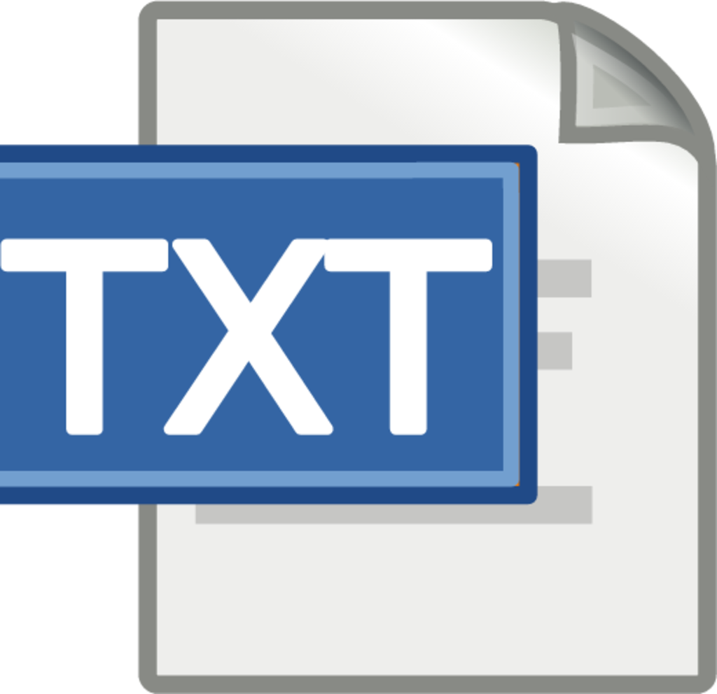 text txt icon
