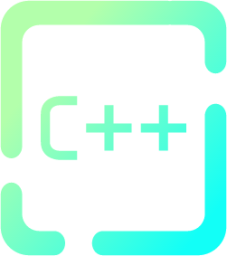 text x c++ icon