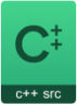 text x c++ icon
