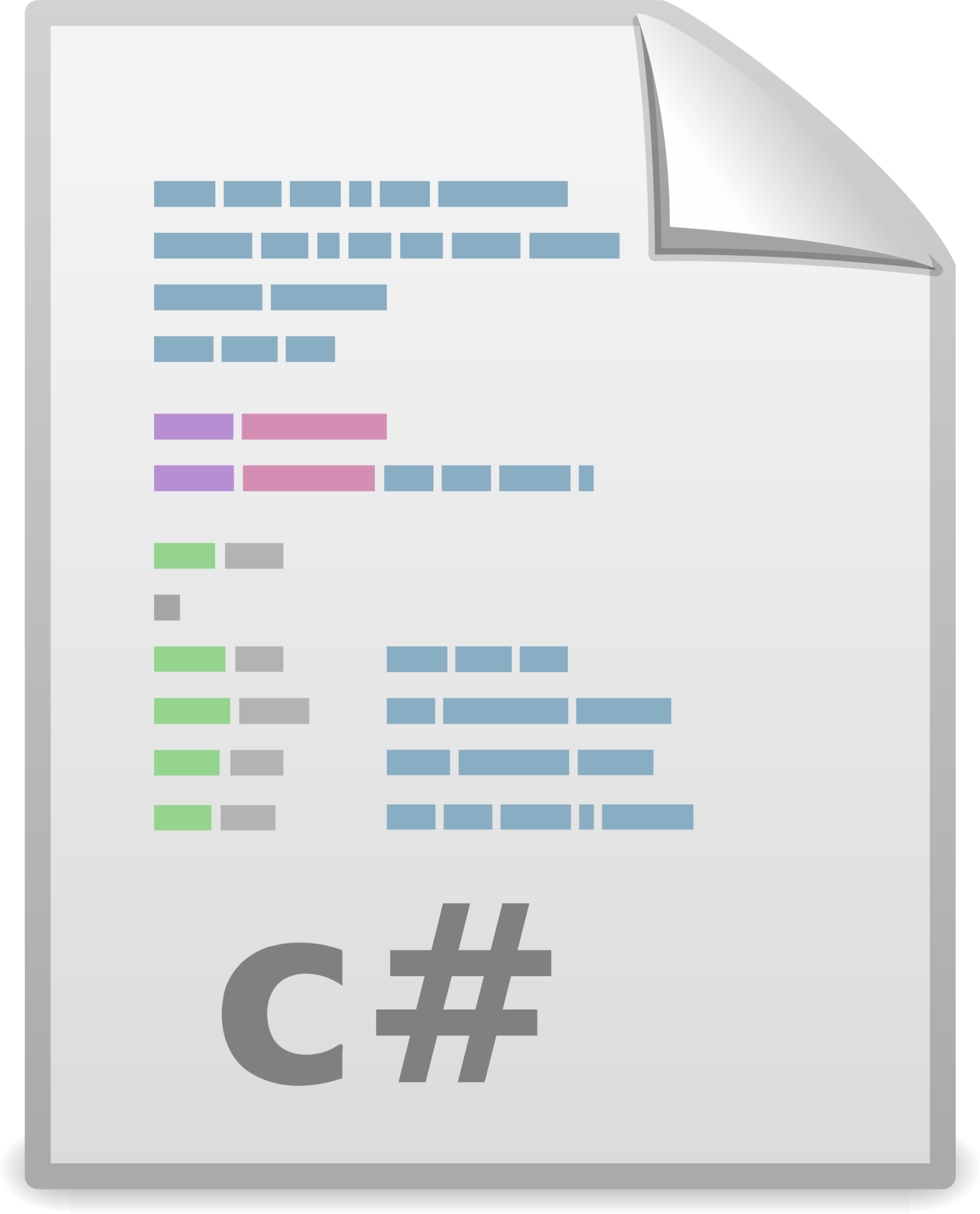 text x csharp icon