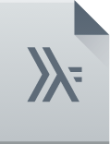 text x haskell icon