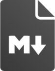 text x markdown icon