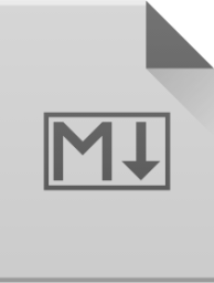 text x markdown icon
