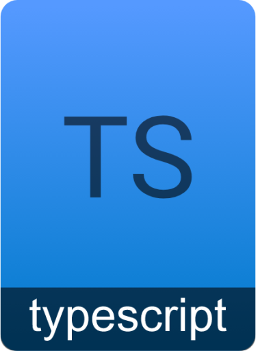 text x typescript icon