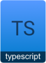 text x typescript icon