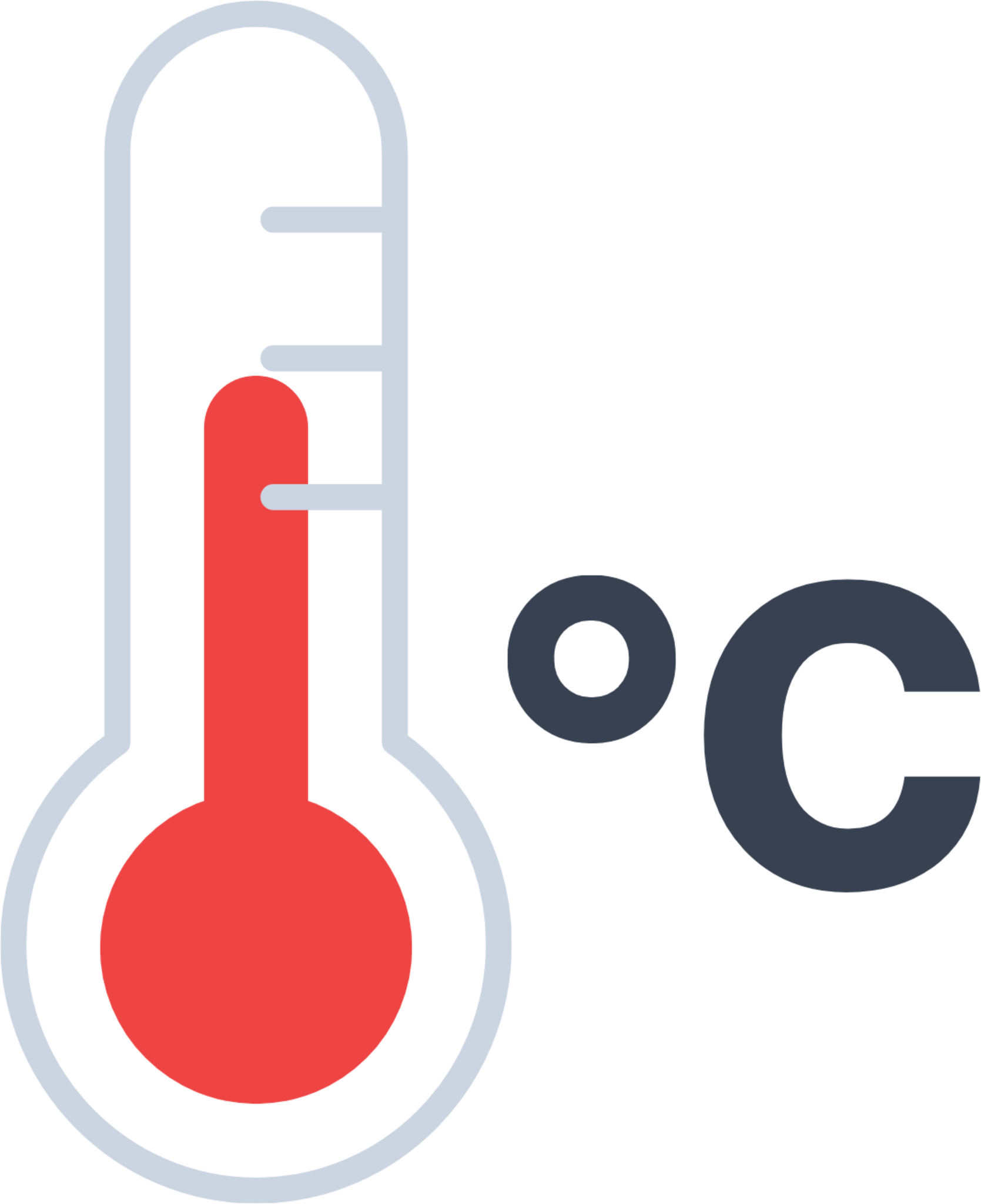 thermometer celsius icon