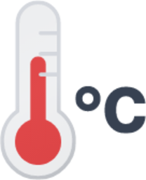 thermometer celsius icon