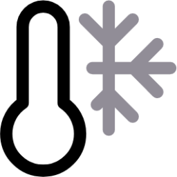 thermometer cold icon