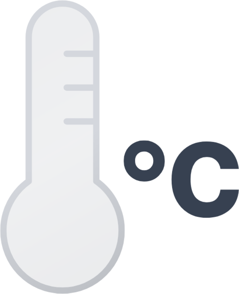 thermometer glass celsius icon
