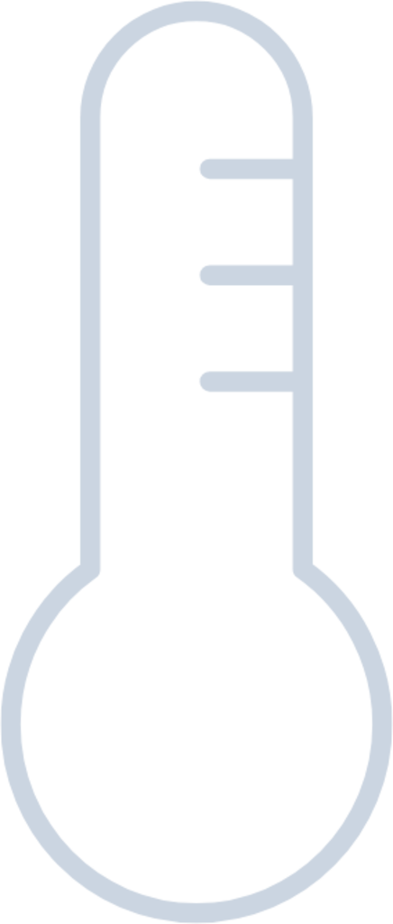 thermometer glass icon