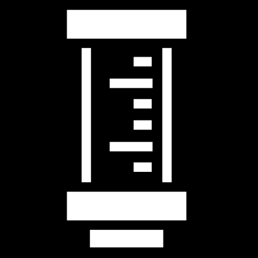 thermometer scale icon