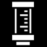 thermometer scale icon
