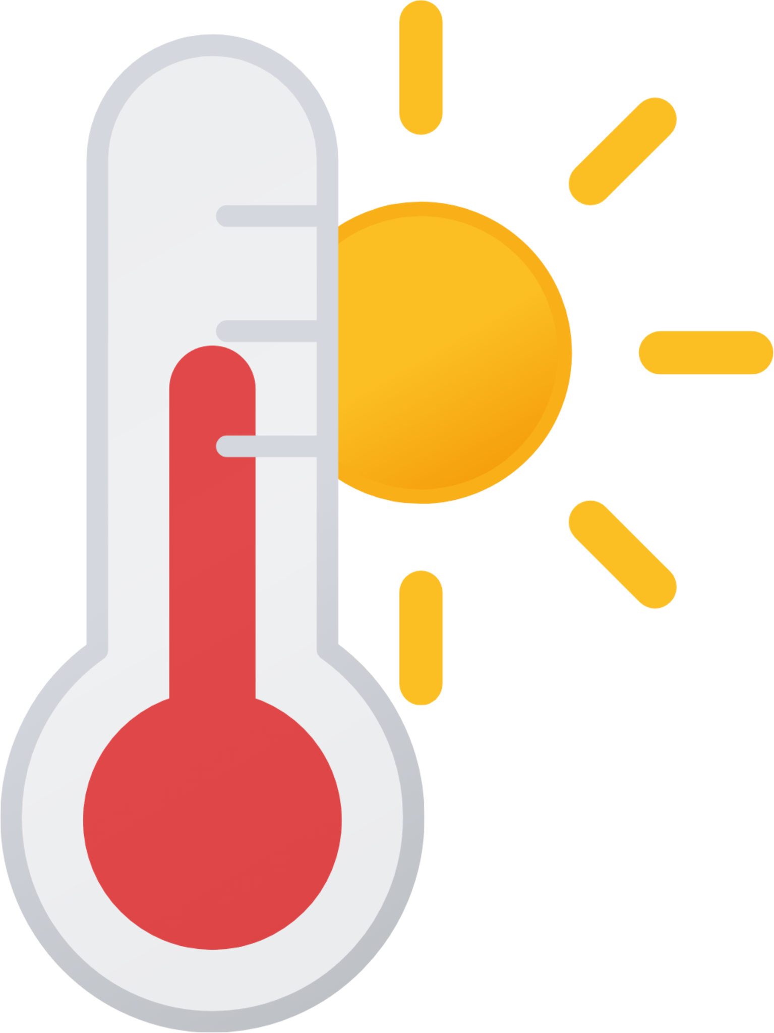 thermometer sun Icon - Download for free – Iconduck