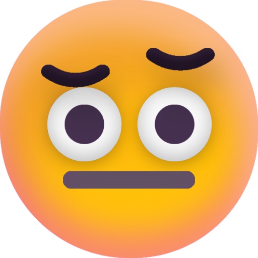 Thinking Emoji PNG HD