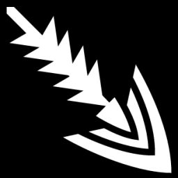 thorned arrow icon