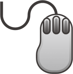 three button mouse emoji