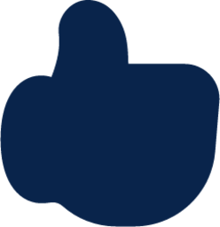 thumb up fill system icon