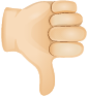 Thumbs down skin 1 emoji emoji