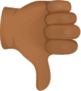 Thumbs down skin 4 emoji emoji