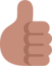 thumbs up medium emoji