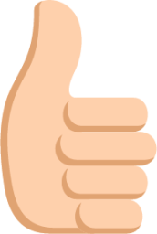 thumbs up sign tone 2 emoji
