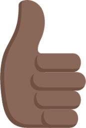 thumbs up sign tone 5 emoji