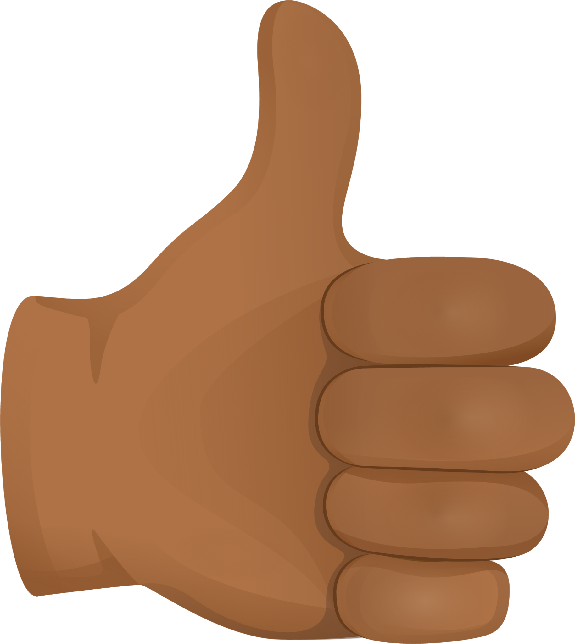 Thumbs up skin 4 emoji emoji