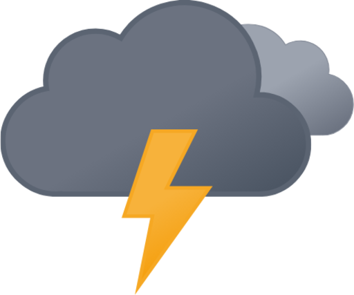 thunderstorms extreme icon