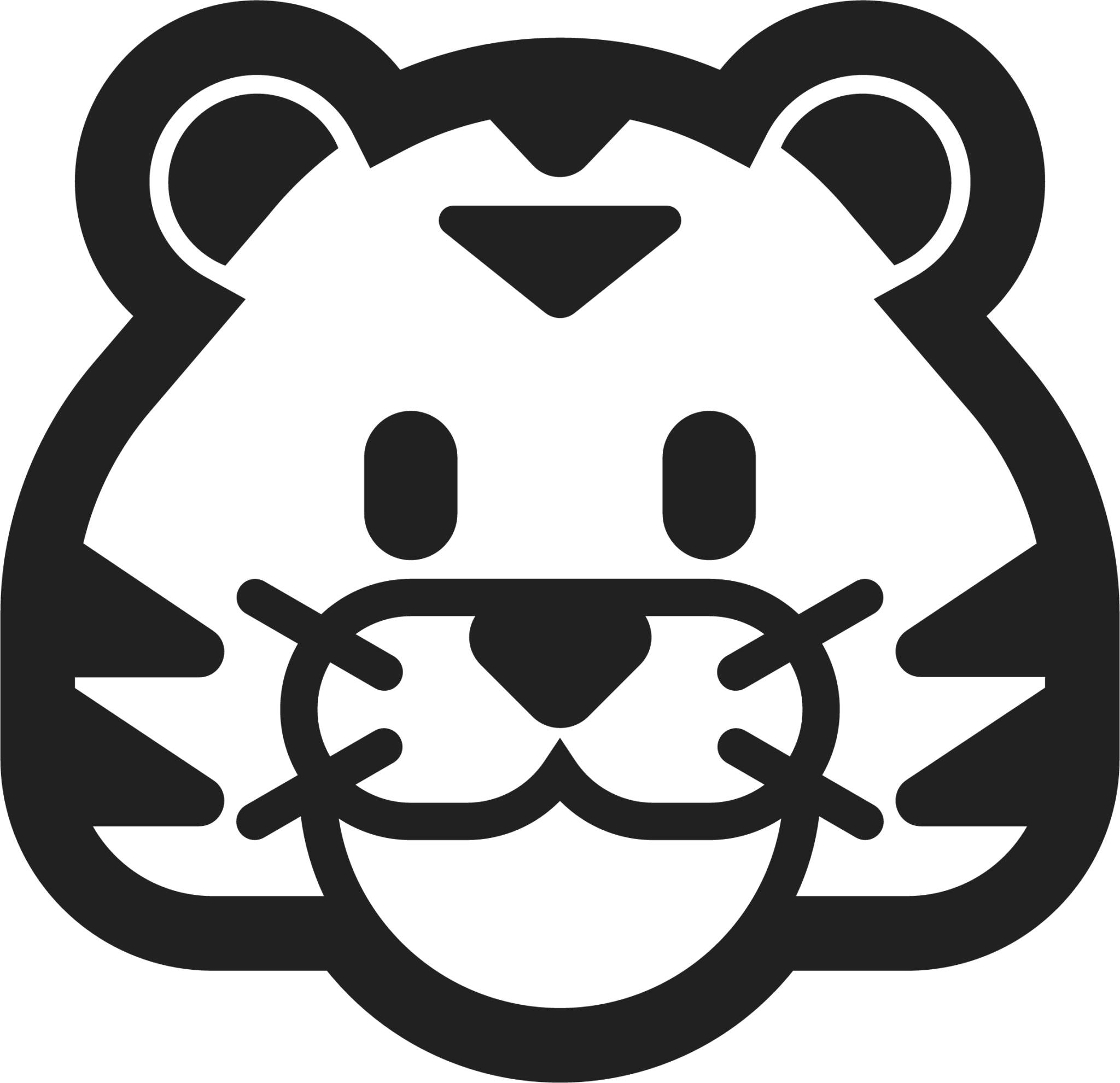 tiger face emoji