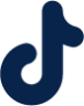 tiktok fill logo icon