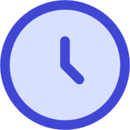 time clock circle icon