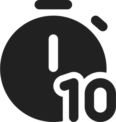 Timer 10 icon