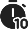 Timer 10 icon
