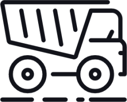 tip up truck icon